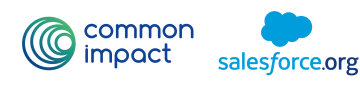 Common Impact + Salesforce Logos