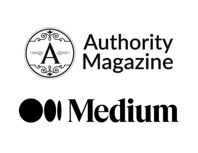 Authority Magazine and Medium Logos